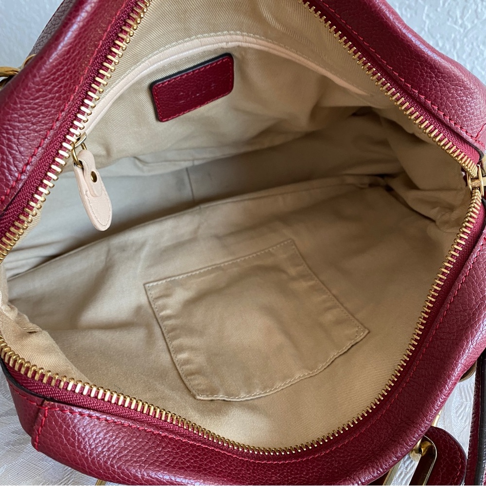 Chloe burgundy medium paraty bag - Picture 14 of 15